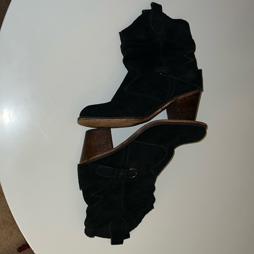 Women’s Black Heeled Boots